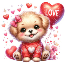 Load image into Gallery viewer, Love Puppy 30*30CM(Canvas) Full Round Drill Diamond Painting
