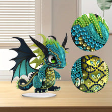 Load image into Gallery viewer, Elf Pterodactyl Diamond Painting Tabletop Ornament Kit for Office Desktop Decor
