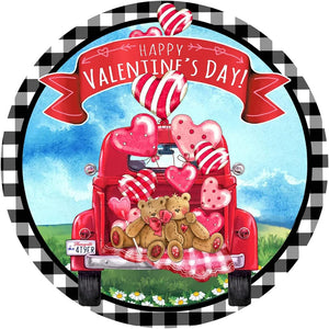 Valentine'S Day Gnome 30*30CM(Canvas) Full Round Drill Diamond Painting