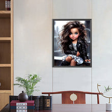 Load image into Gallery viewer, Sweet And Cool Girl 40*50CM(Canvas) Full Round Drill Diamond Painting
