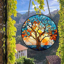 Load image into Gallery viewer, Acrylic Willow Tree Single-Sided Diamond Painting Hanging Pendant (19.5x19.5cm)
