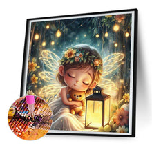 Load image into Gallery viewer, Sleeping Elf 30*30CM(Canvas) Full Round Drill Diamond Painting
