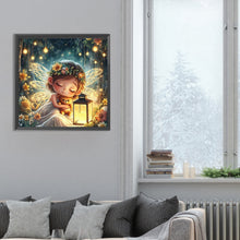 Load image into Gallery viewer, Sleeping Elf 30*30CM(Canvas) Full Round Drill Diamond Painting
