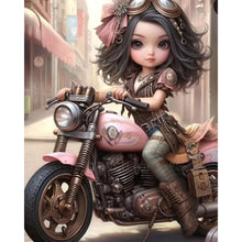 Load image into Gallery viewer, Cool Girl 40*50CM(Picture) Full Square Drill Diamond Painting
