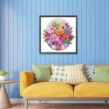 Load image into Gallery viewer, Window Paper-Cut 30*30CM(Canvas) Partial Special Shaped Drill Diamond Painting
