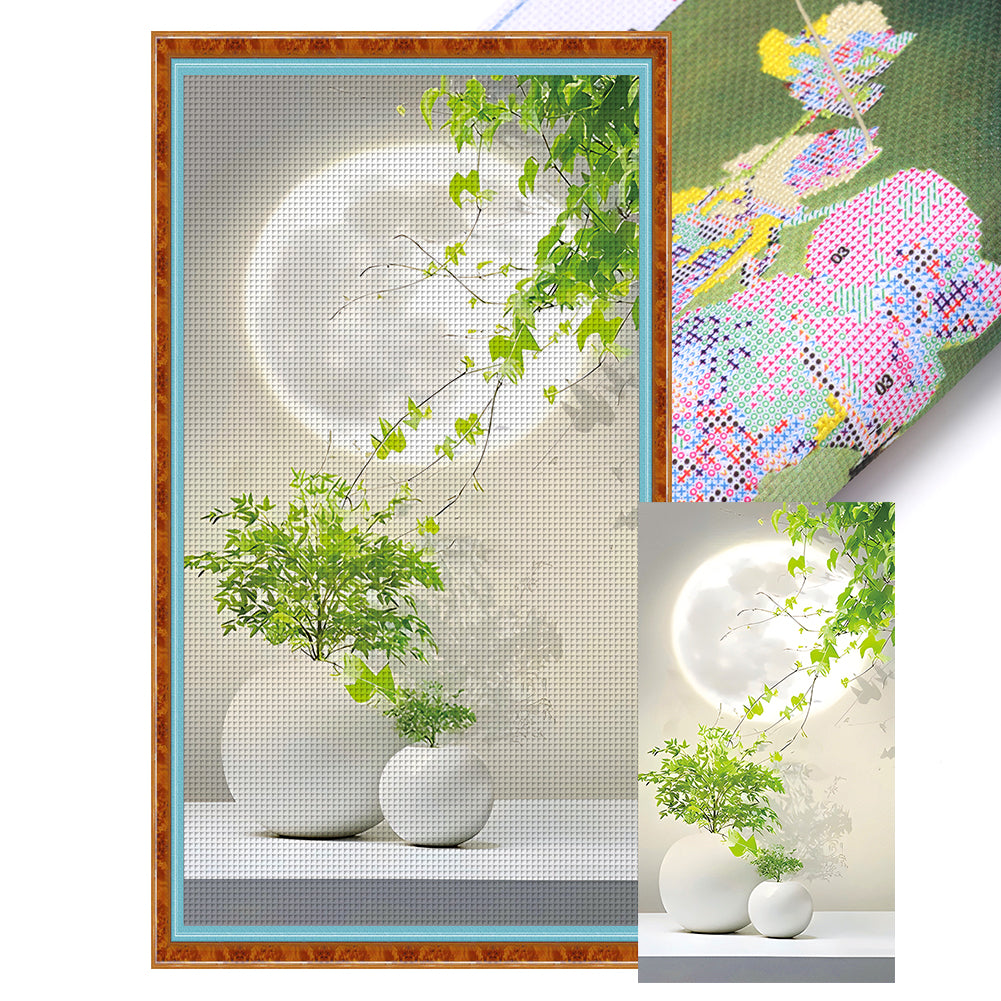 Mona Lisa Brand - Spring Breeze - 50*90CM 11CT 3 Stamped Cross Stitch