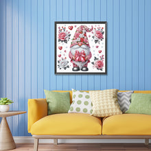 Load image into Gallery viewer, Love Gnome 30*30CM(Canvas) Partial Special Shaped Drill Diamond Painting
