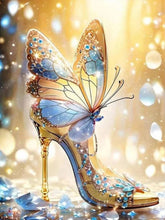 Load image into Gallery viewer, Fantasy High Heels 30*40CM(Picture) Full Round Drill Diamond Painting

