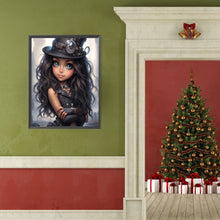 Load image into Gallery viewer, Sweet And Cool Girl 40*50CM(Canvas) Full Round Drill Diamond Painting
