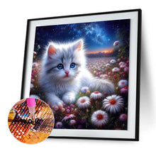 Load image into Gallery viewer, Cat 30*30CM(Canvas) Full Round Drill Diamond Painting
