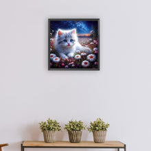 Load image into Gallery viewer, Cat 30*30CM(Canvas) Full Round Drill Diamond Painting

