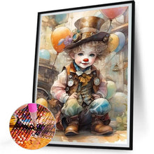 Load image into Gallery viewer, Clown 30*40CM(Canvas) Full Round Drill Diamond Painting
