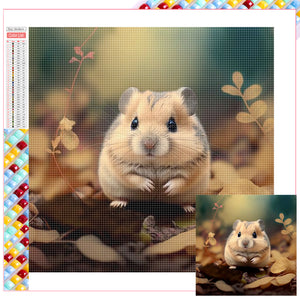 Hamster 30*30CM(Picture) Full Square Drill Diamond Painting