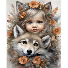 Load image into Gallery viewer, Sweet And Cool Girl 40*50CM(Canvas) Full Round Drill Diamond Painting
