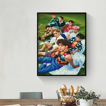 Load image into Gallery viewer, Exo 30*40CM(Canvas) Full Round Drill Diamond Painting
