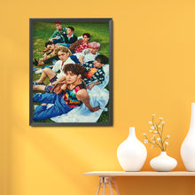 Load image into Gallery viewer, Exo 30*40CM(Canvas) Full Round Drill Diamond Painting
