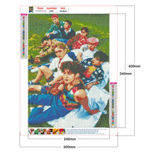 Load image into Gallery viewer, Exo 30*40CM(Canvas) Full Round Drill Diamond Painting
