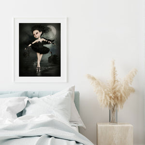 Big-Eyed Doll 30*40CM(Canvas) Full Round Drill Diamond Painting