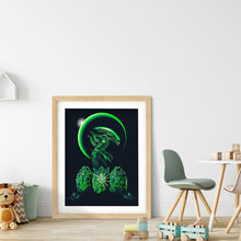 Load image into Gallery viewer, Alien 30*40CM(Canvas) Full Round Drill Diamond Painting
