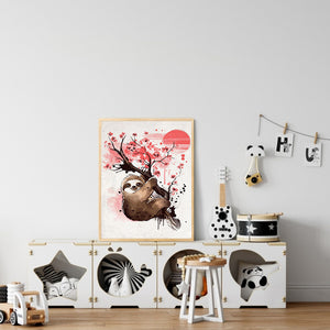 Animal 30*40CM(Canvas) Full Round Drill Diamond Painting