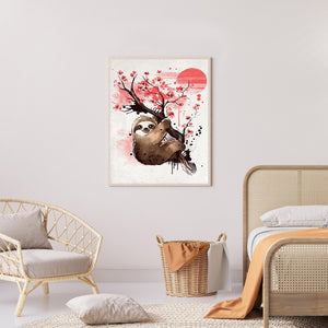 Animal 30*40CM(Canvas) Full Round Drill Diamond Painting
