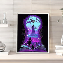Load image into Gallery viewer, Silhouette Castle 40*50CM(Canvas) Full Round Drill Diamond Painting
