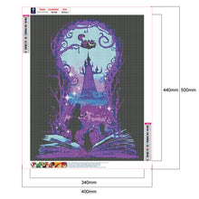 Load image into Gallery viewer, Silhouette Castle 40*50CM(Canvas) Full Round Drill Diamond Painting
