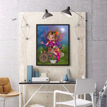 Load image into Gallery viewer, Big-Eyed Girl 30*40CM(Canvas) Full Round Drill Diamond Painting
