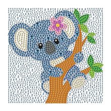 Load image into Gallery viewer, Little Koala 18*18CM(Canvas) Full Round Drill Diamond Painting

