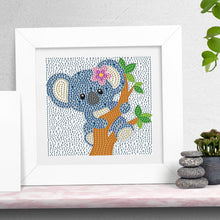 Load image into Gallery viewer, Little Koala 18*18CM(Canvas) Full Round Drill Diamond Painting

