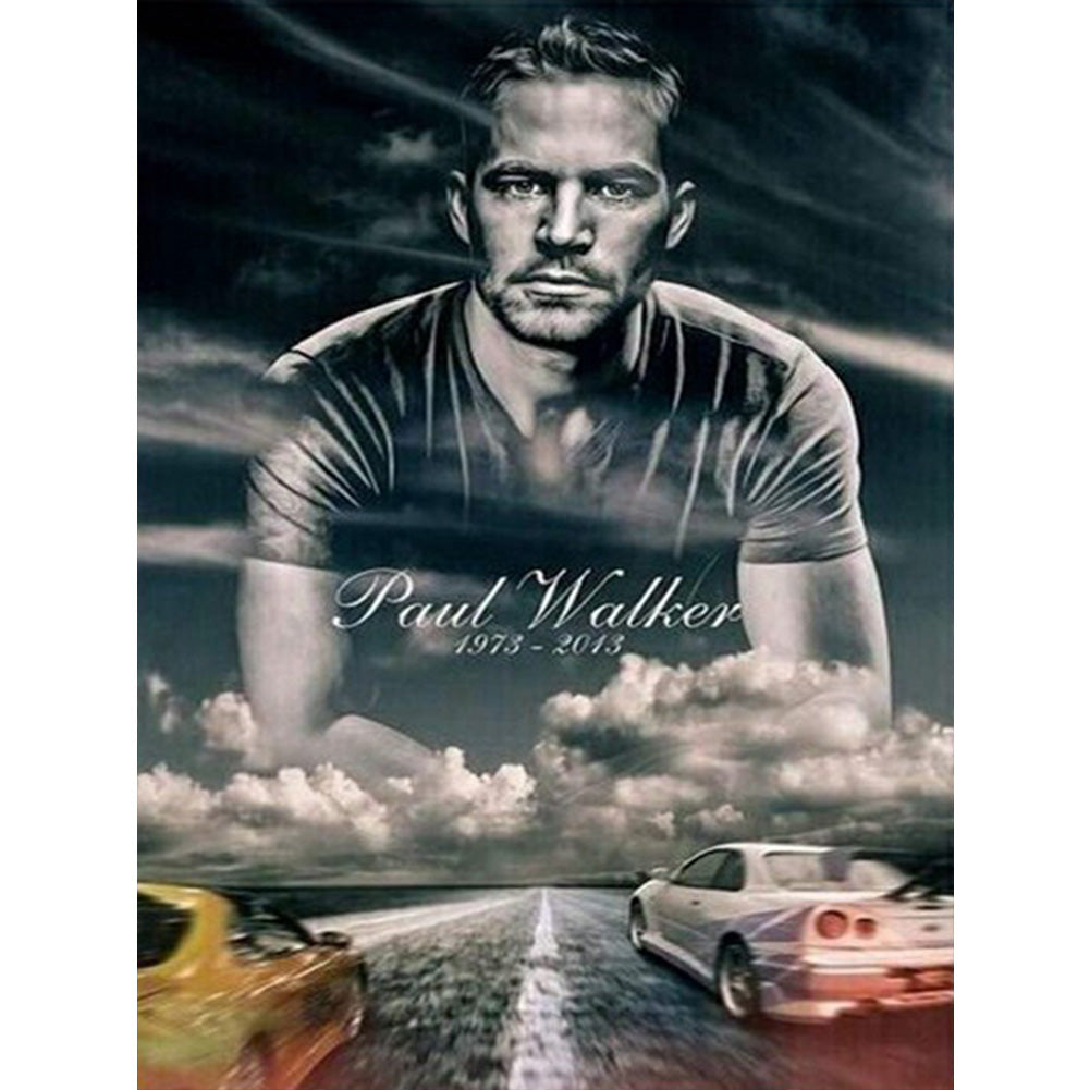 Paul Walker 30*40CM(Canvas) Full Round Drill Diamond Painting