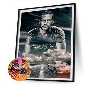 Paul Walker 30*40CM(Canvas) Full Round Drill Diamond Painting