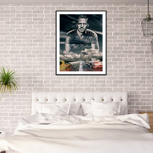 Paul Walker 30*40CM(Canvas) Full Round Drill Diamond Painting