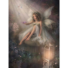 Load image into Gallery viewer, Little Angel 30*40CM(Canvas) Full Round Drill Diamond Painting
