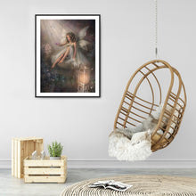 Load image into Gallery viewer, Little Angel 30*40CM(Canvas) Full Round Drill Diamond Painting
