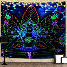 Load image into Gallery viewer, Meditating Buddha - 100*75CM Polyester printed tapestry

