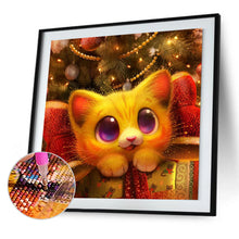Load image into Gallery viewer, Cute Cat 30*30CM(Canvas) Full Round Drill Diamond Painting
