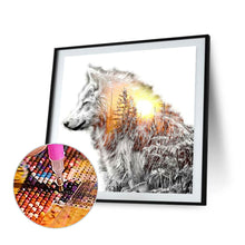 Load image into Gallery viewer, Wolf 40*40CM(Canvas) Full Round Drill Diamond Painting

