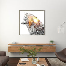 Load image into Gallery viewer, Wolf 40*40CM(Canvas) Full Round Drill Diamond Painting
