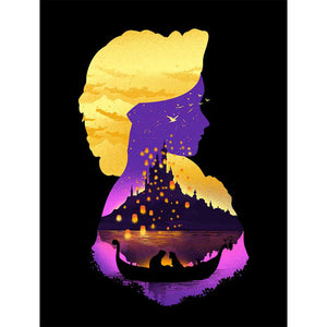 Disney Rapunzel 30*40CM(Canvas) Full Round Drill Diamond Painting