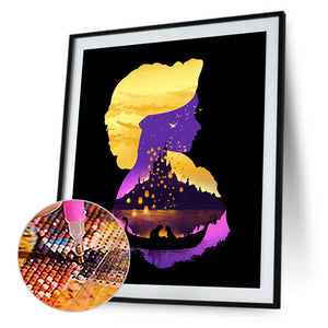 Disney Rapunzel 30*40CM(Canvas) Full Round Drill Diamond Painting