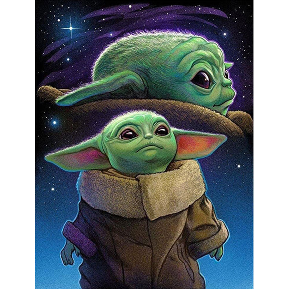 Yoda 50*60CM(Picture) Full Square Drill Diamond Painting