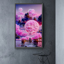 Load image into Gallery viewer, Pink Rose Manor 40*70CM(Picture) Full Square Drill Diamond Painting
