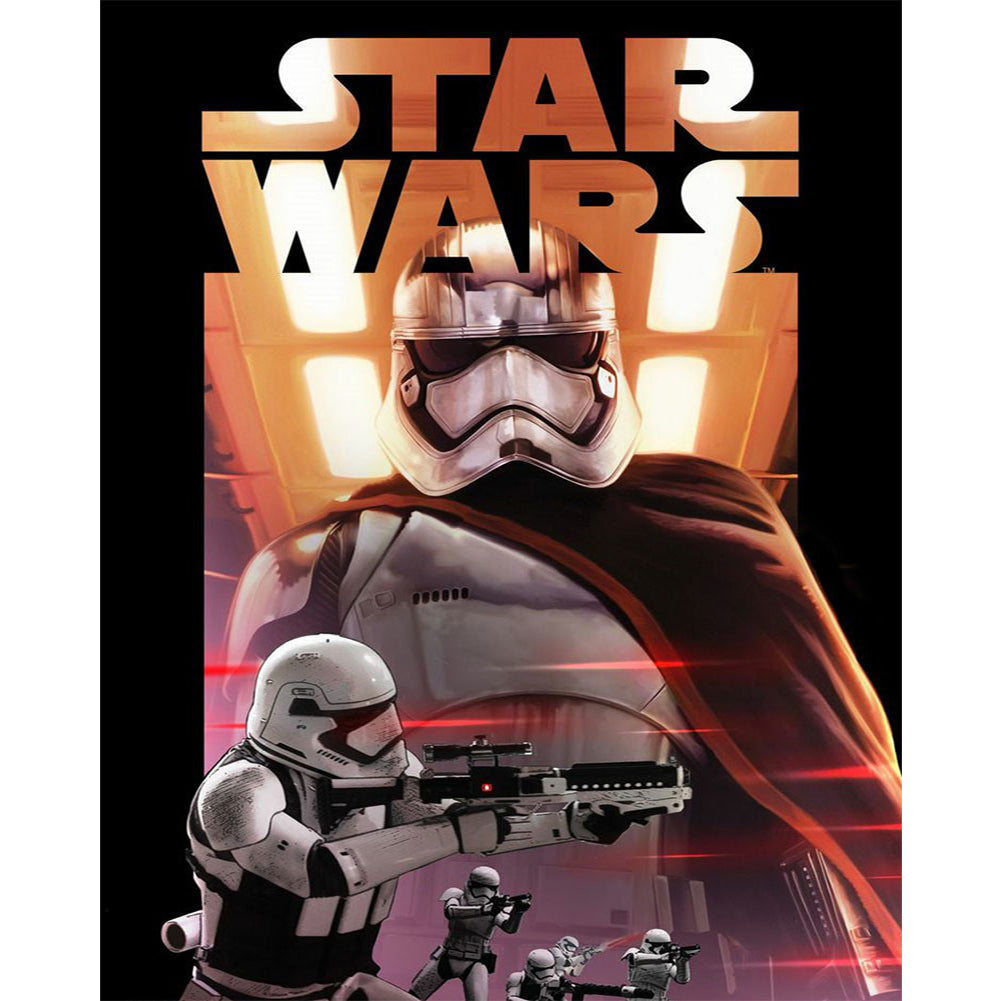 Star Wars 40*50CM(Canvas) Full Round Drill Diamond Painting