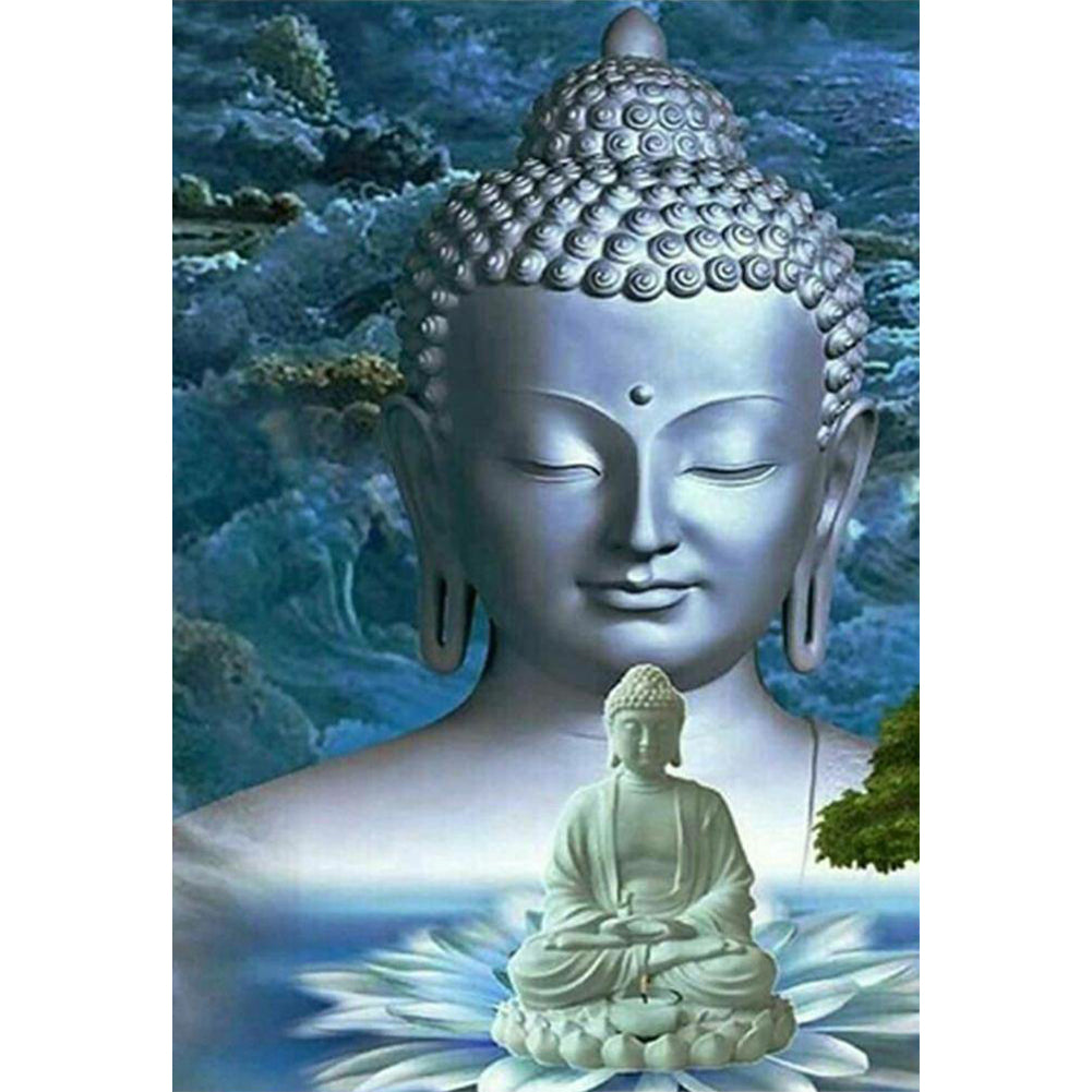 Buddha 40*50CM(Canvas) Full Square Drill Diamond Painting