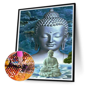 Buddha 40*50CM(Canvas) Full Square Drill Diamond Painting