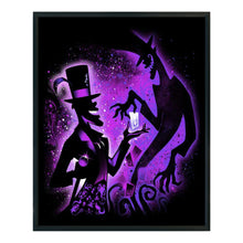 Load image into Gallery viewer, DIY - Silhouette - Facilier The Witch Doctor - 40*50CM 11CT 3 Stamped Cross Stitch
