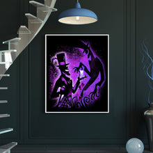 Load image into Gallery viewer, DIY - Silhouette - Facilier The Witch Doctor - 40*50CM 11CT 3 Stamped Cross Stitch
