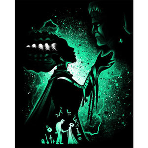 DIY - Silhouette - Frank - 40*50CM 11CT 3 Stamped Cross Stitch