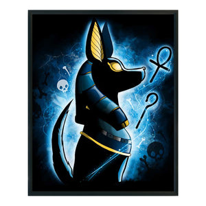 DIY - Silhouette - Anubis - 40*50CM 11CT 3 Stamped Cross Stitch